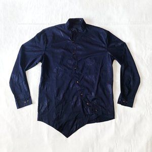 Men's Paisley Print Button Down Shirt